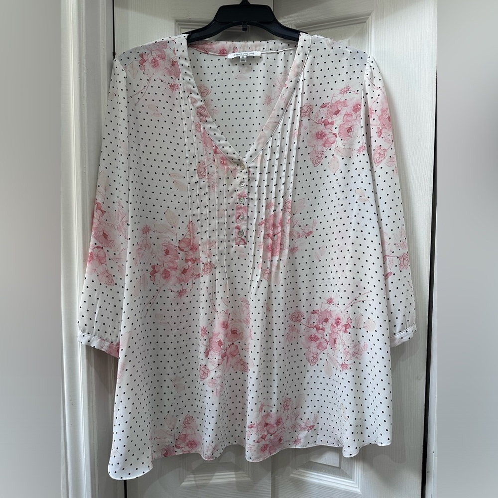 Spring Flowers Blouse